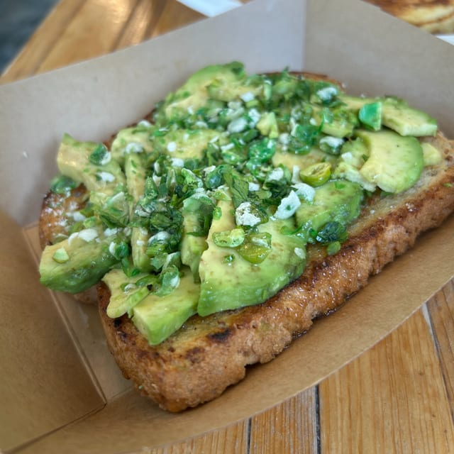 AVOCADO TOAST.