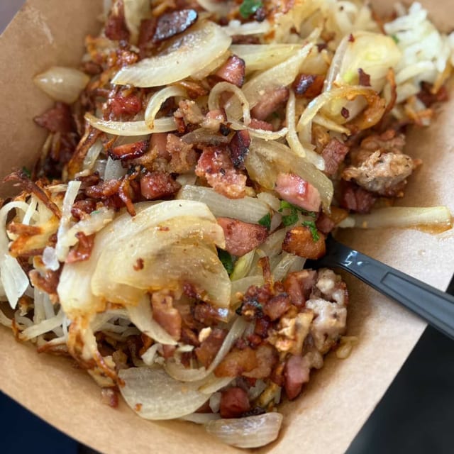 BIG MEATY HASH.