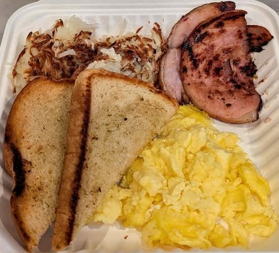 BREAKFAST PLATE.