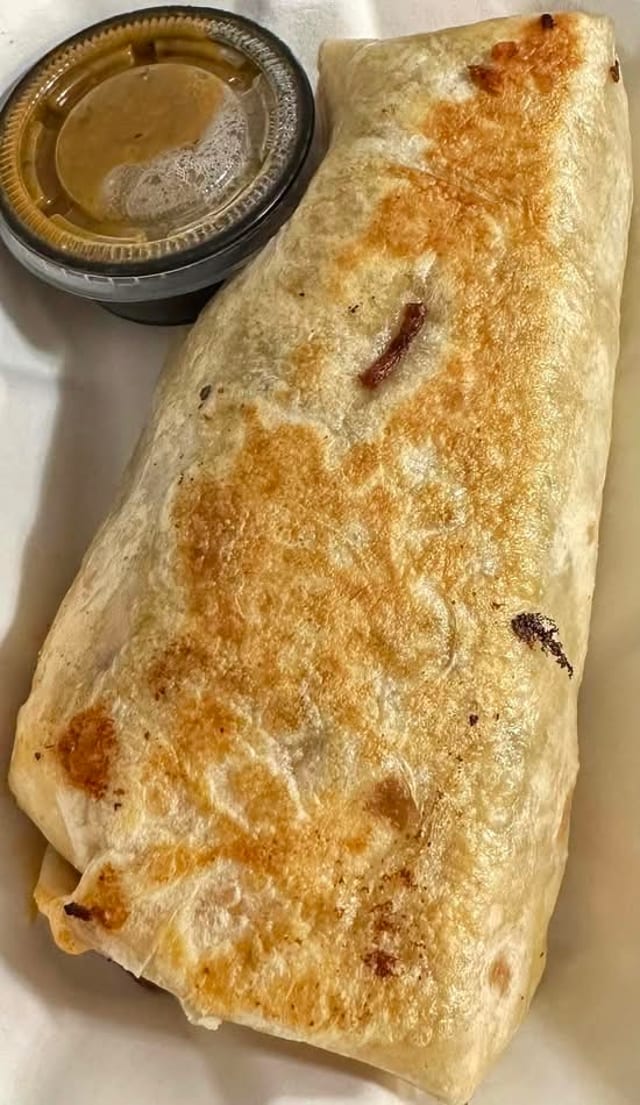 BREAKFAST BURRITO.